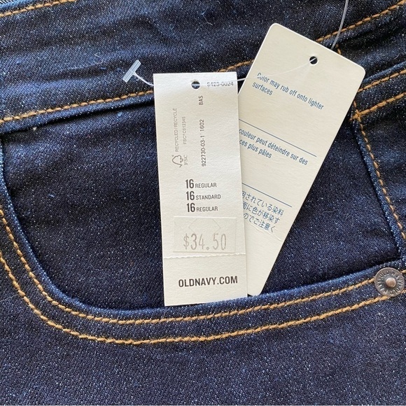 OLD NAVY DREAMER Stretch Jeans size 16 - Picture 6 of 8